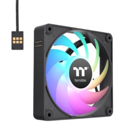 Thermaltake CT120 EX ARGB Carcasa del ordenador Ventilador 12 cm Negro, Blanco 3 pieza(s)
