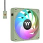 Thermaltake CL-F196-PL12MG-A sistema de refrigeración para ordenador Carcasa del ordenador Ventilador 12 cm Verde 3 pieza(s)
