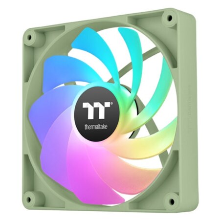 Thermaltake Matcha Green CT120 Carcasa del ordenador Ventilador 12 cm Gris 2 pieza(s)