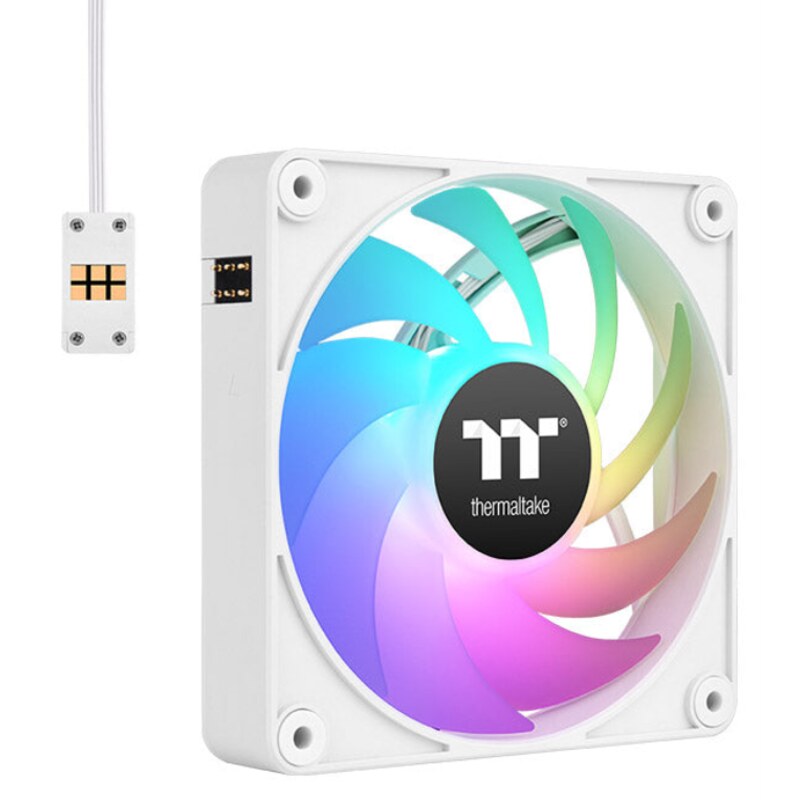 Thermaltake CL-F191-PL14SW-A sistema de refrigeración para ordenador Carcasa del ordenador Ventilador 14 cm Blanco 3 pieza(s)