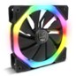 NOX Hummer S-Fan Carcasa del ordenador Ventilador 12 cm Negro