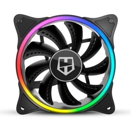 NOX Hummer X-Fan Carcasa del ordenador Ventilador 12 cm Negro