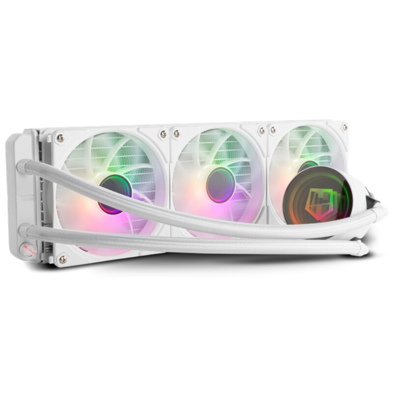 NOX Hummer M-360 ARGB Procesador Sistema de refrigeración líquida todo en uno 12 cm Blanco 1 pieza(s)