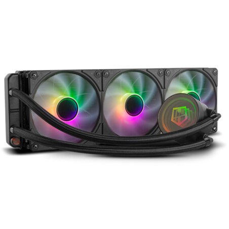 NOX Hummer H-360 ARGB Procesador Sistema de refrigeración líquida todo en uno 12 cm Negro 1 pieza(s)