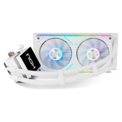 NOX Hummer M-240 LCD|Kit RL Magnético ARGB Blanco