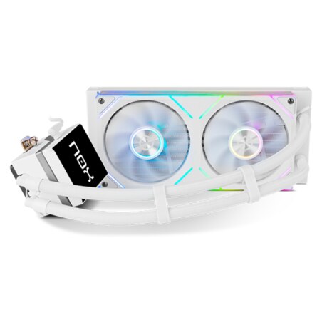 NOX Hummer M-240 LCD|Kit RL Magnético ARGB Blanco