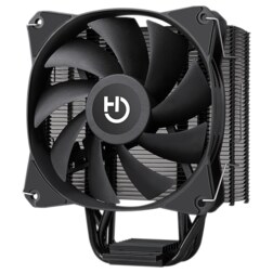 Hiditec C12 PWM Procesador Enfriador 12 cm Negro