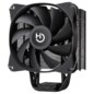 Hiditec C12 PWM Procesador Enfriador 12 cm Negro