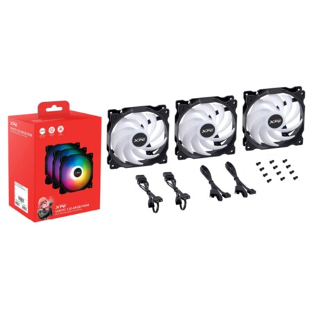 XPG VENTO 120 ARGB PWM Carcasa del ordenador Ventilador 12 cm 3 pieza(s)