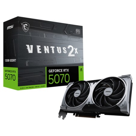 MSI GeForce RTX 5070 12G VENTUS 2X OC NVIDIA 12 GB GDDR7