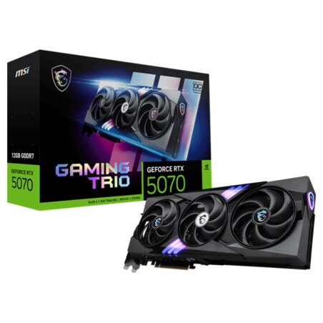 MSI GAMING GeForce RTX 5070 12G TRIO OC NVIDIA 12 GB GDDR7