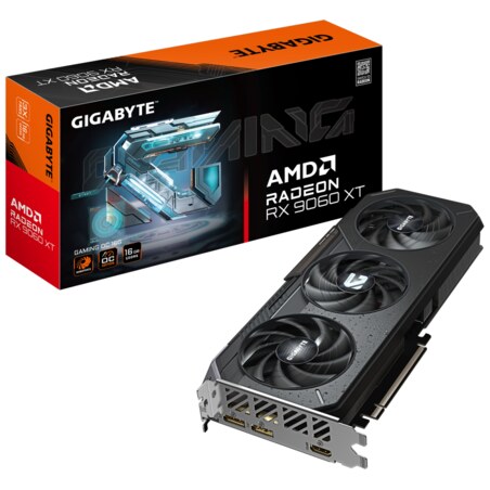GIGABYTE Radeon RX 9060 XT GAMING OC 16G Tarjeta Gráfica