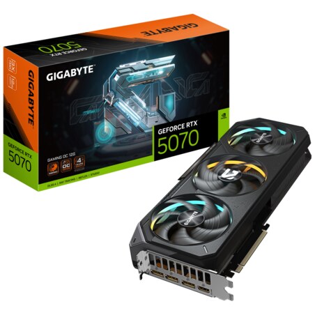 GIGABYTE GeForce RTX 5070 GAMING OC 12G Tarjeta Gráfica