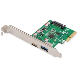 Digitus Tarjeta PCIe, USB Type-CTM + USB-A
