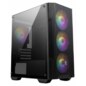 MSI MAG Forge M100A Micro Torre Negro, Transparente