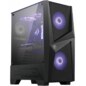 MSI MAG Forge 100M Midi Tower Negro, Transparente