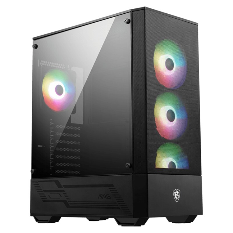 MSI MAG Forge 112R Midi Tower Negro, Transparente