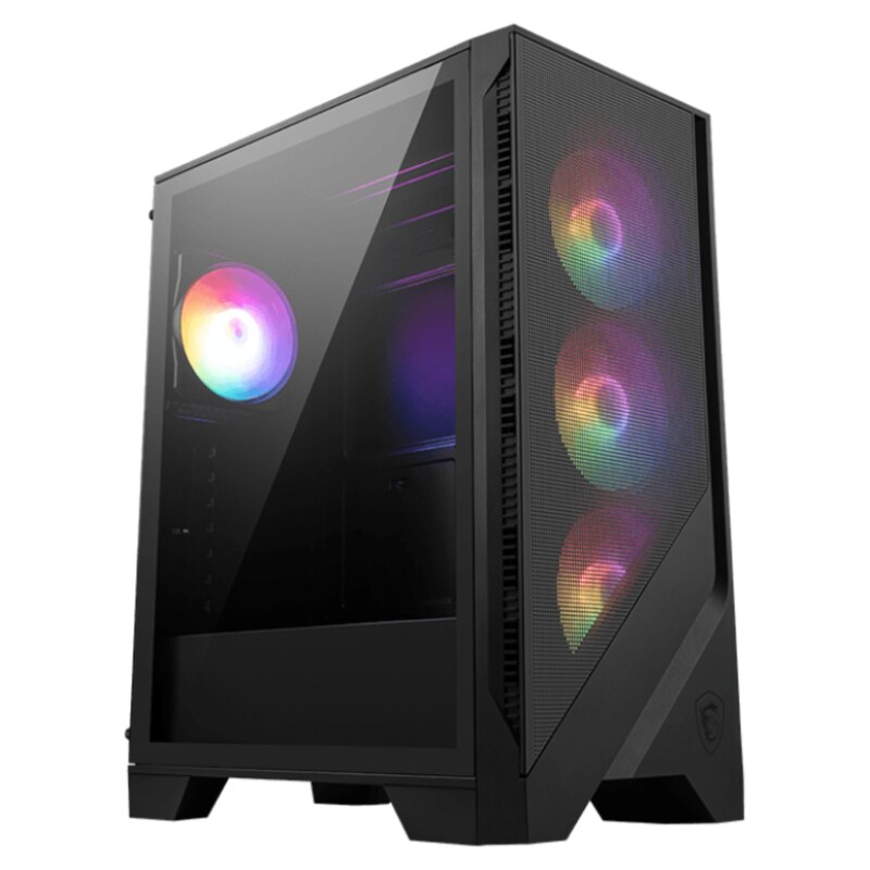 MSI MAG FORGE 121A AIRFLOW carcasa de ordenador Midi Tower Negro