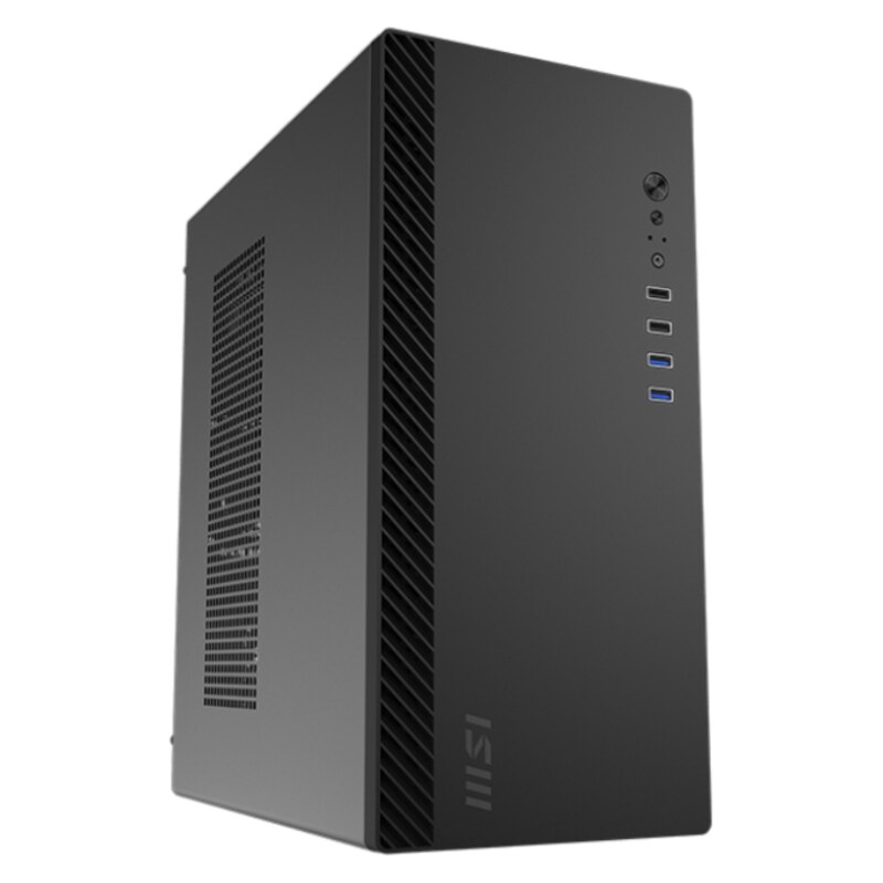 MSI PRO SHIELD M100P carcasa de ordenador Midi Tower Negro