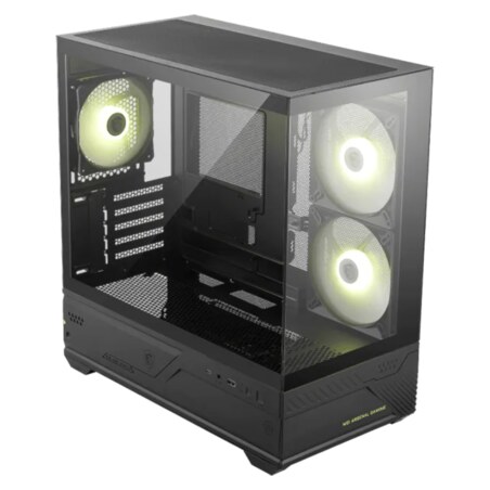MSI MAG PANO M110R carcasa de ordenador Mini Tower Negro