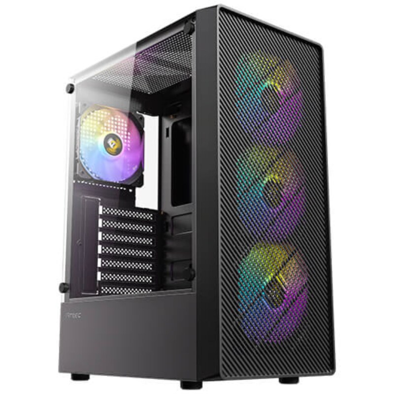 Antec 0-761345-10199-8 carcasa de ordenador Midi Tower Negro