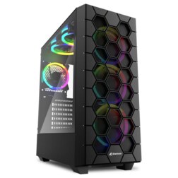 Sharkoon RGB HEX Escritorio Negro