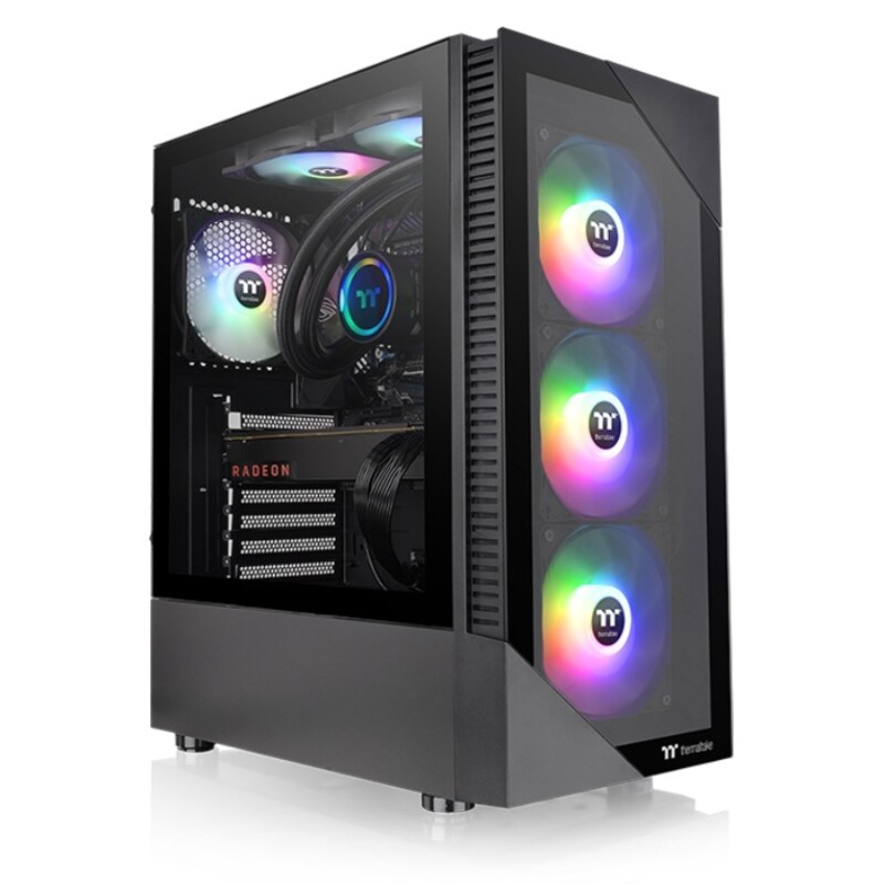 Thermaltake View 200 TG ARGB Midi Tower Negro