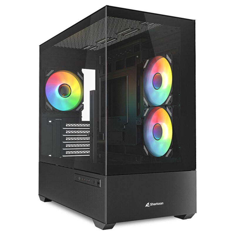 Sharkoon MK6 RGB Midi Tower Blanco