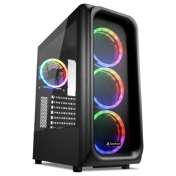 Sharkoon TK5M RGB ATX Escritorio Negro