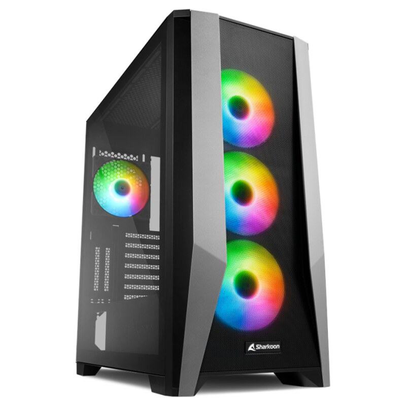 Sharkoon ELITE SHARK TG7M RGB Negro