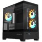 GIGABYTE C201 PANORAMIC Midi Tower Negro