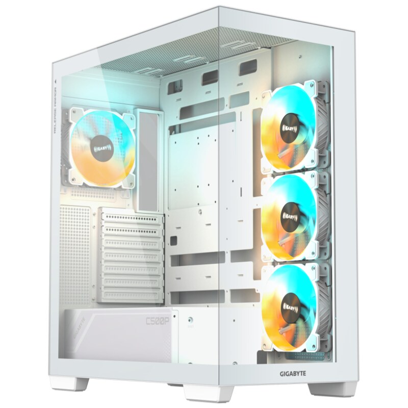 GIGABYTE C500 PANORAMIC STEALTH Midi Tower Blanco