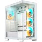 GIGABYTE C500 PANORAMIC STEALTH Midi Tower Blanco