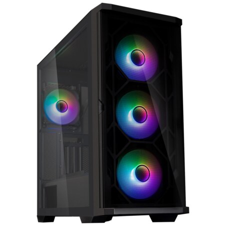 Zalman Z10 DUO carcasa de ordenador Midi Tower Negro
