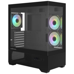 Zalman CHRONIX BLACK Midi Tower Negro