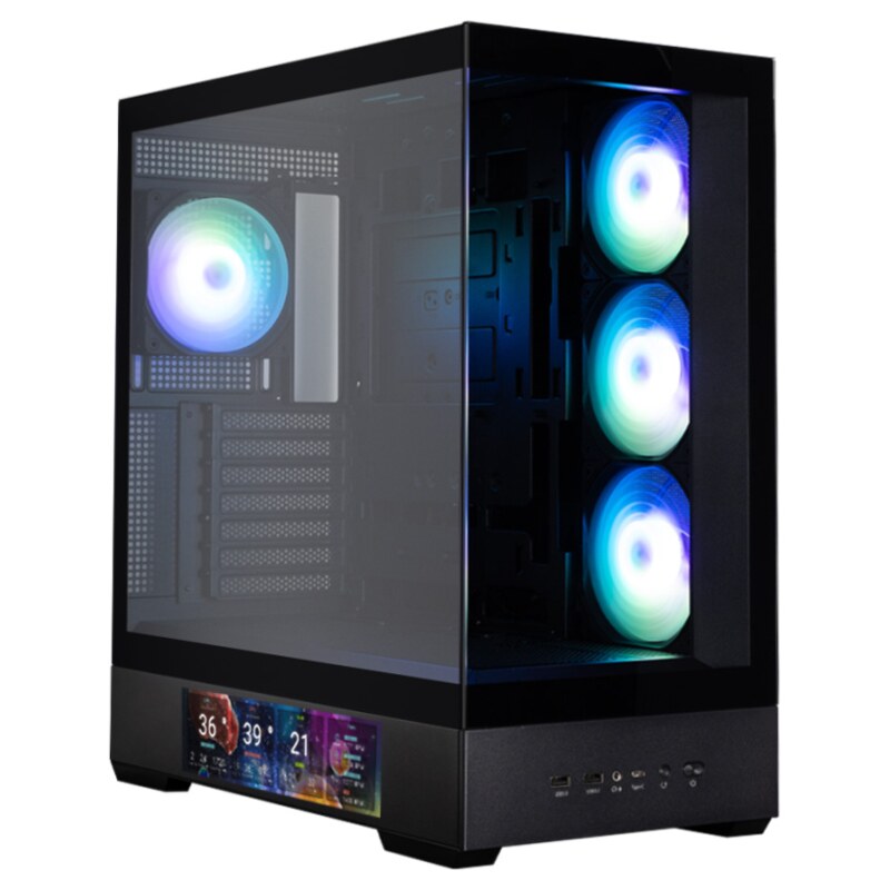 Zalman P40 DS BLACK Midi Tower Negro