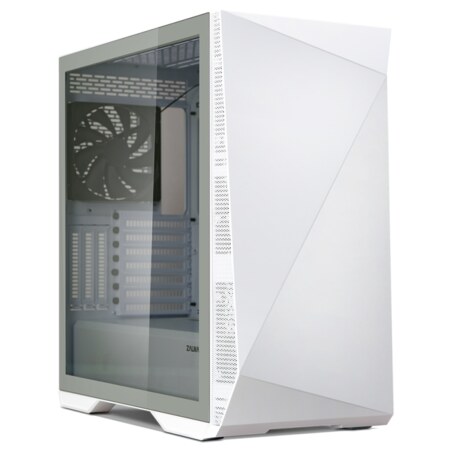 Zalman Z9 Iceberg ATX Mid Tower PC Case, White fan Midi Tower Blanco