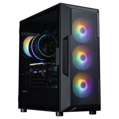 Zalman I3 NEO V2 BLACK carcasa de ordenador Midi Tower Negro