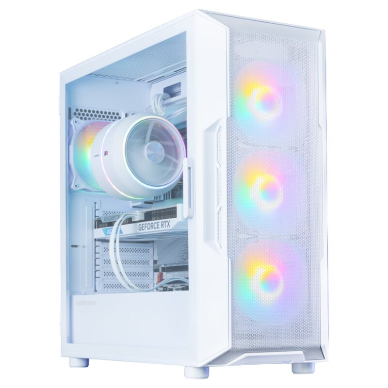 Zalman I3 NEO V2 WHITE carcasa de ordenador Midi Tower Blanco
