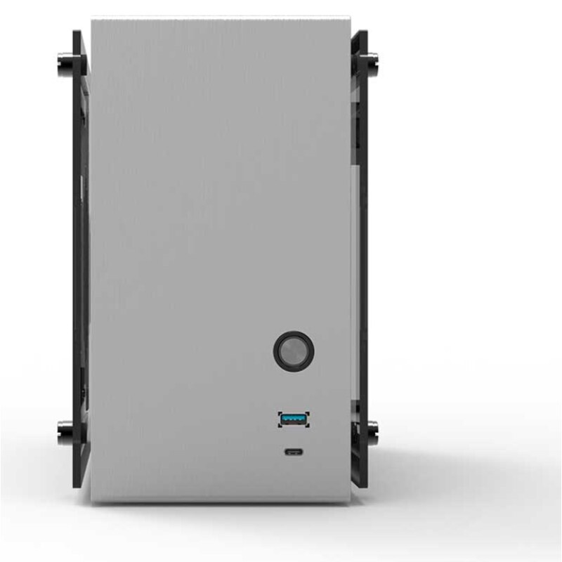 Zalman M2 Mini-Silver Mini Tower Plata