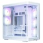 Zalman P60 WHITE carcasa de ordenador Midi Tower Blanco