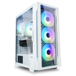 Zalman I3 NEO TG WHITE carcasa de ordenador Midi Tower Blanco