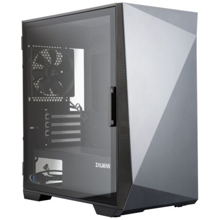 Zalman Z1 ICEBERG BLACK carcasa de ordenador Mini Tower Negro