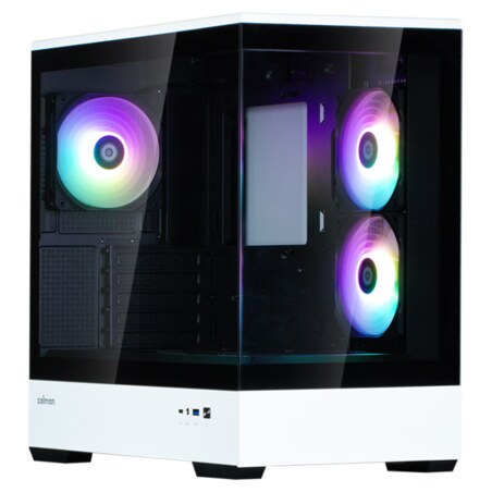 Zalman P30 BW carcasa de ordenador Mini Tower Negro