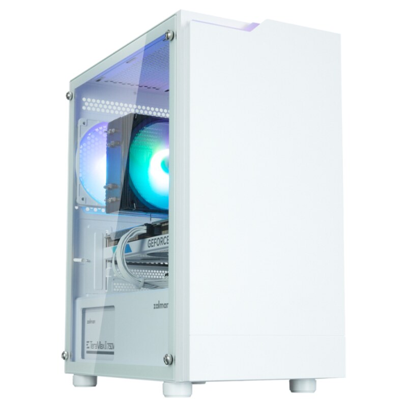 Zalman T4 PLUS Mini Tower Blanco