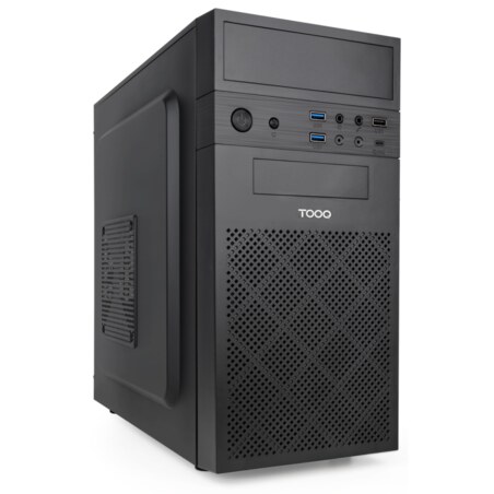 TooQ Caja Minitorre Micro-ATX “ISOBOX ULTRA”, Negra