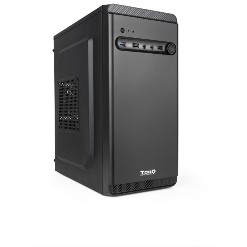 TooQ Caja Minitorre Micro-ATX Negra