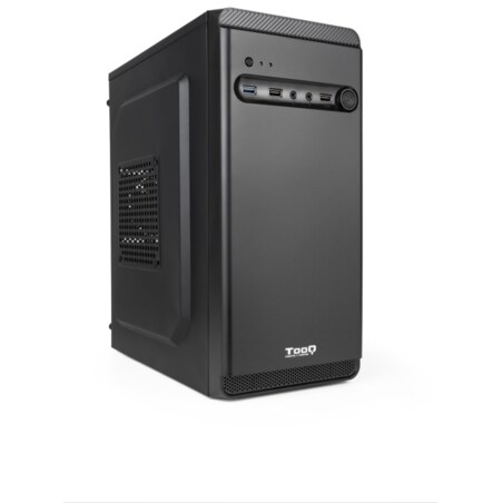 TooQ Caja Minitorre Micro-ATX Negra