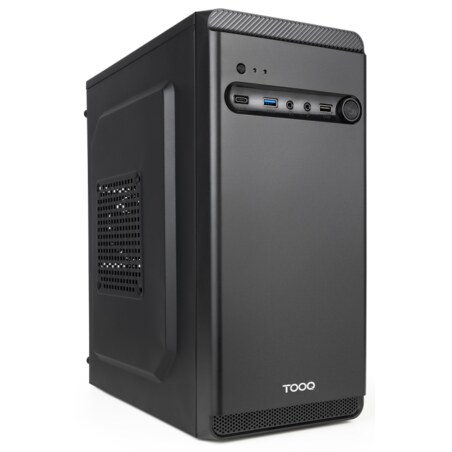 TooQ Caja Minitorre Micro-ATX “DODEKA ULTRA” Negra