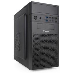 TooQ Caja Minitorre Micro-ATX Negra